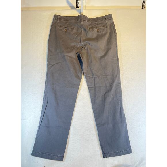 Sonoma Goods For Life Flexwear Chino Pants Men's 36W 32L *See Note* Stretch Grey - Picture 3 of 11